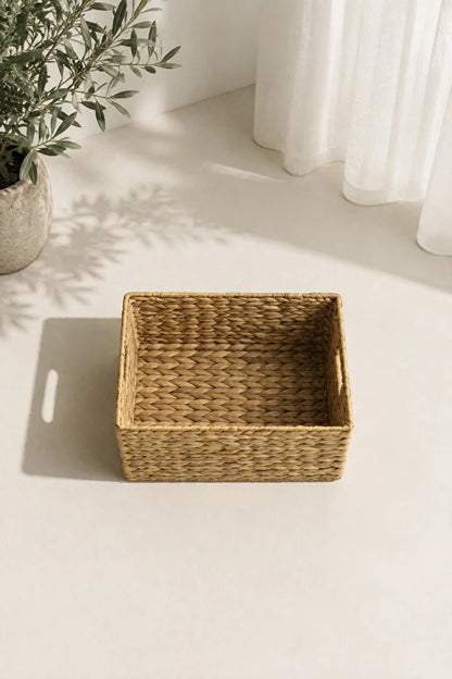 Hasır Sağlam Dikdörtgen 37x23x16 Düzenleyici/Sepet-Organizer