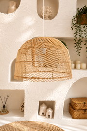 Odins Rattan / Bambu Sarkıt Bohem  Avize