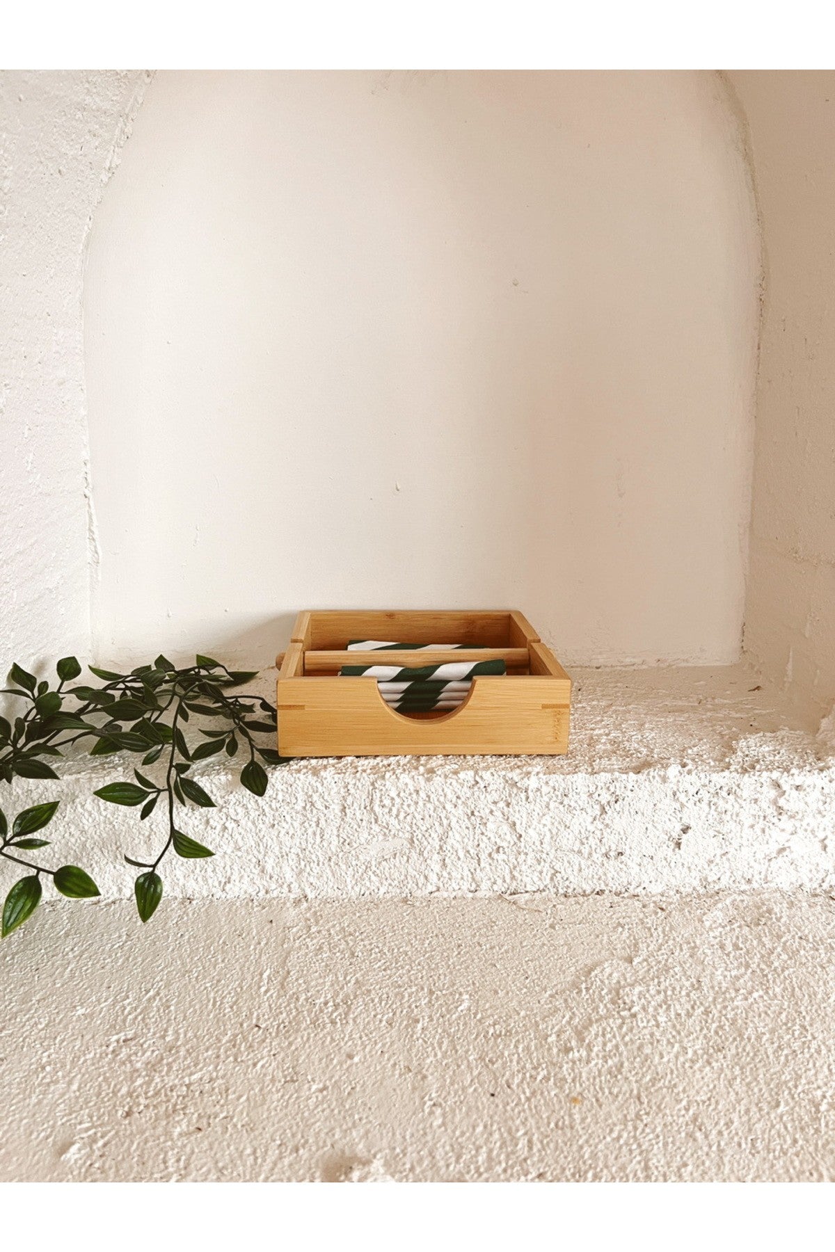 Bambu Peçetelik / Saklama Kutusu