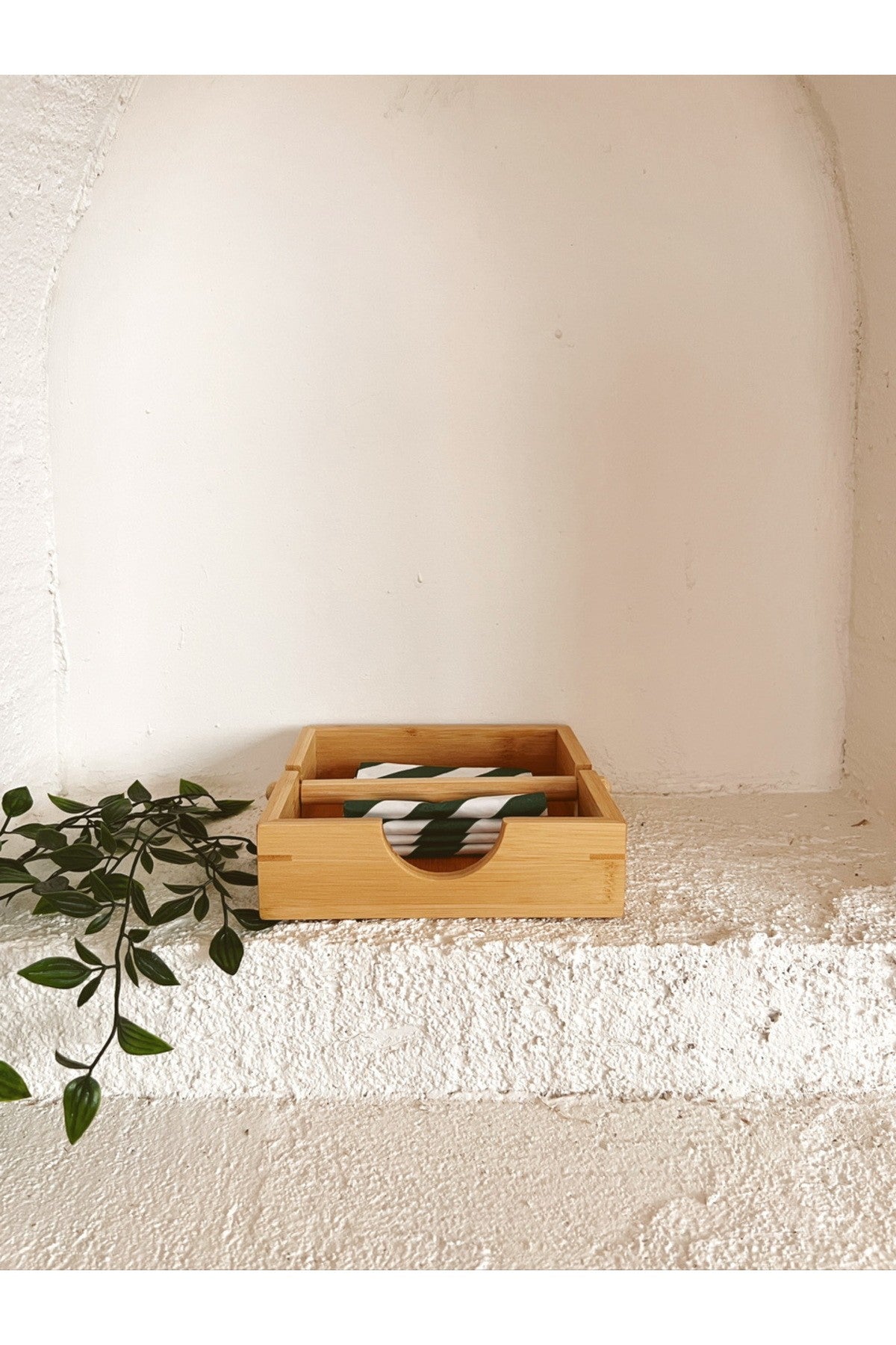 Bambu Peçetelik / Saklama Kutusu