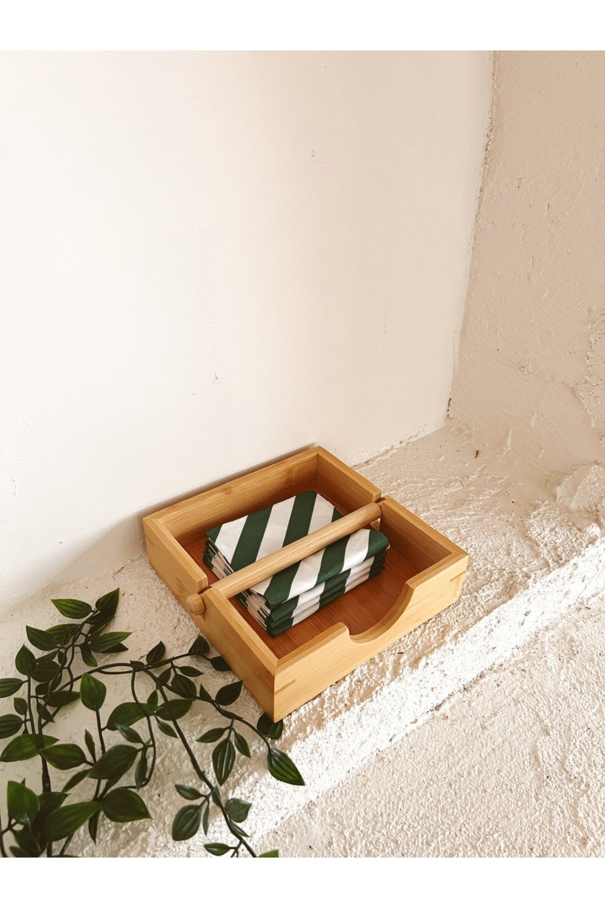 Bambu Peçetelik / Saklama Kutusu