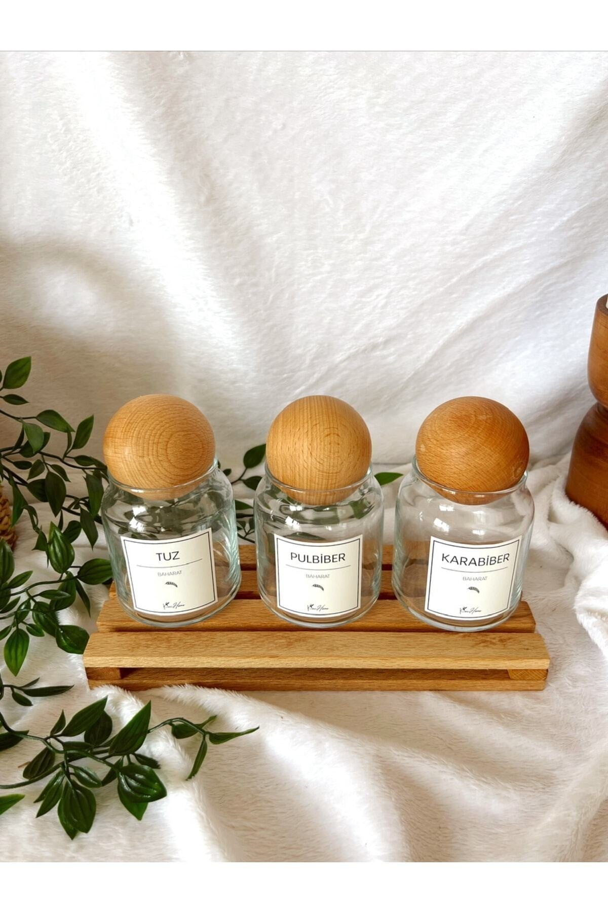 Ahşap Izgara Dikdörtgen Altlık / Sunumluk