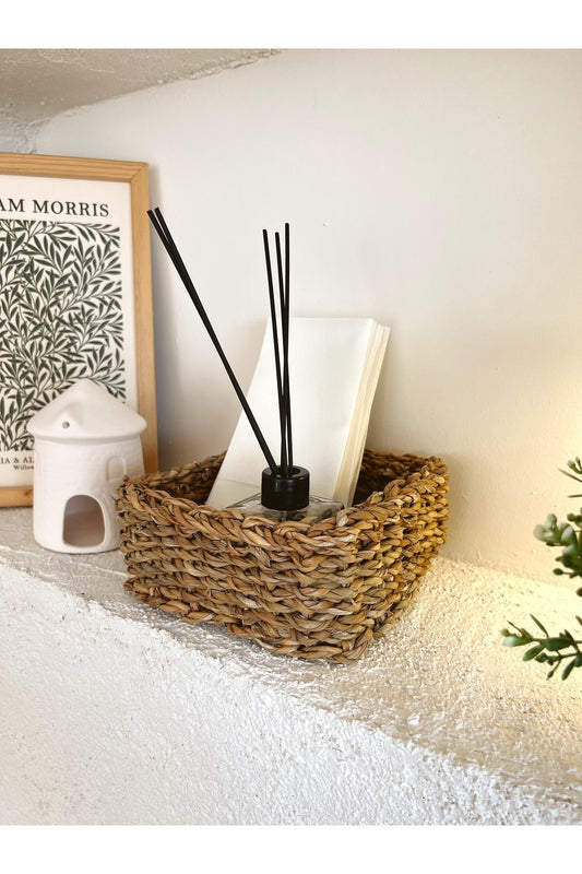 Hasır18X18X8cm Kare Düzenleyici/Sepet/Organizer