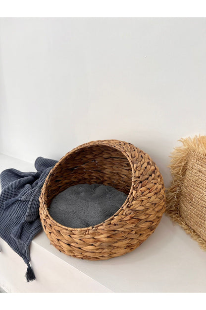 Hasır Minderli Kedi/köpek Yatağı