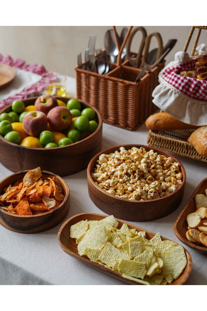 Akasya Silindir Kase (Büyük)