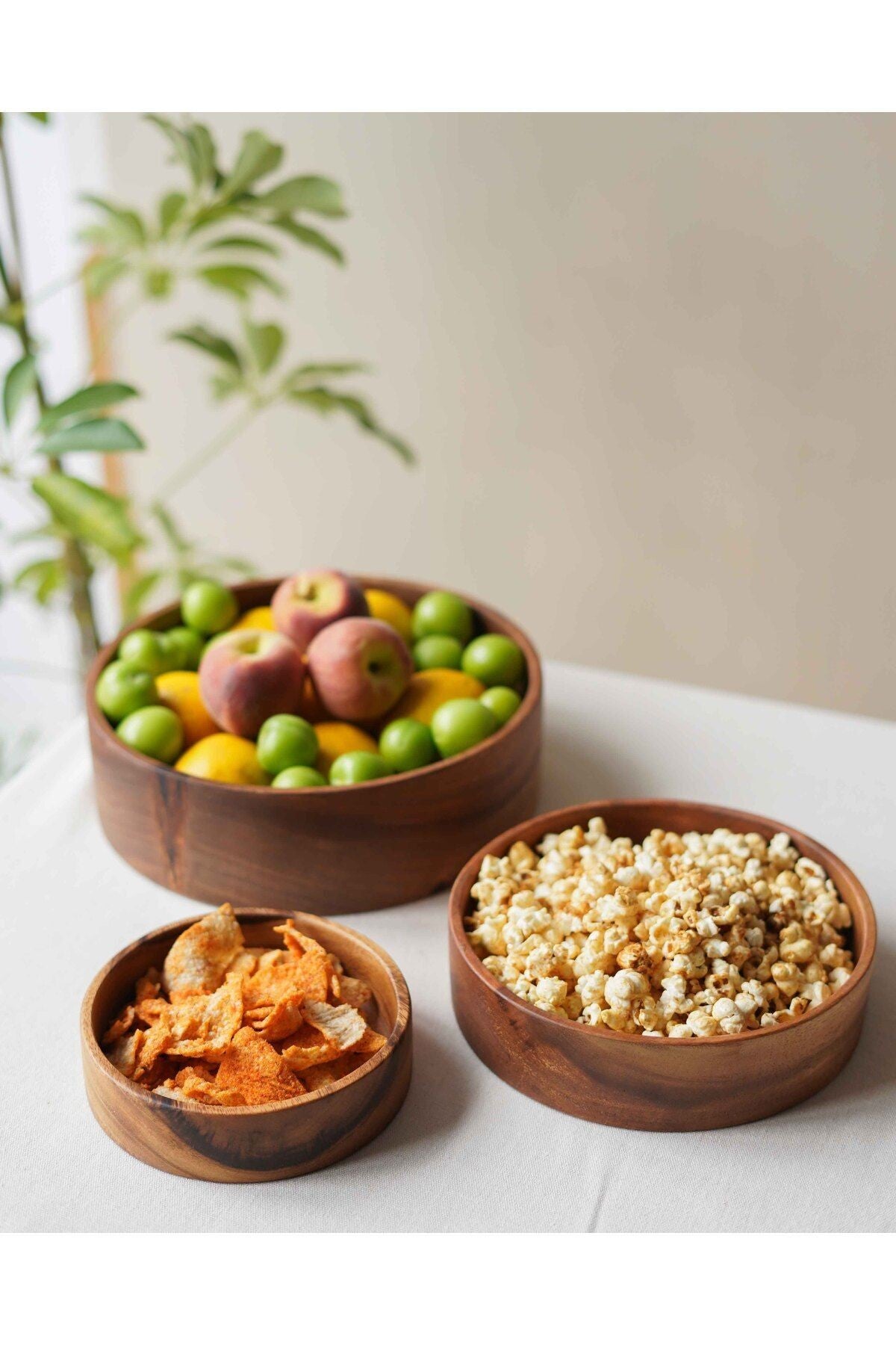 Akasya Silindir Kase (Büyük)