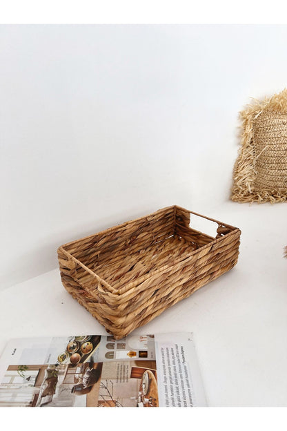 Hasır  Dikdörtgen Düzenleyici/Sepet / Organizer