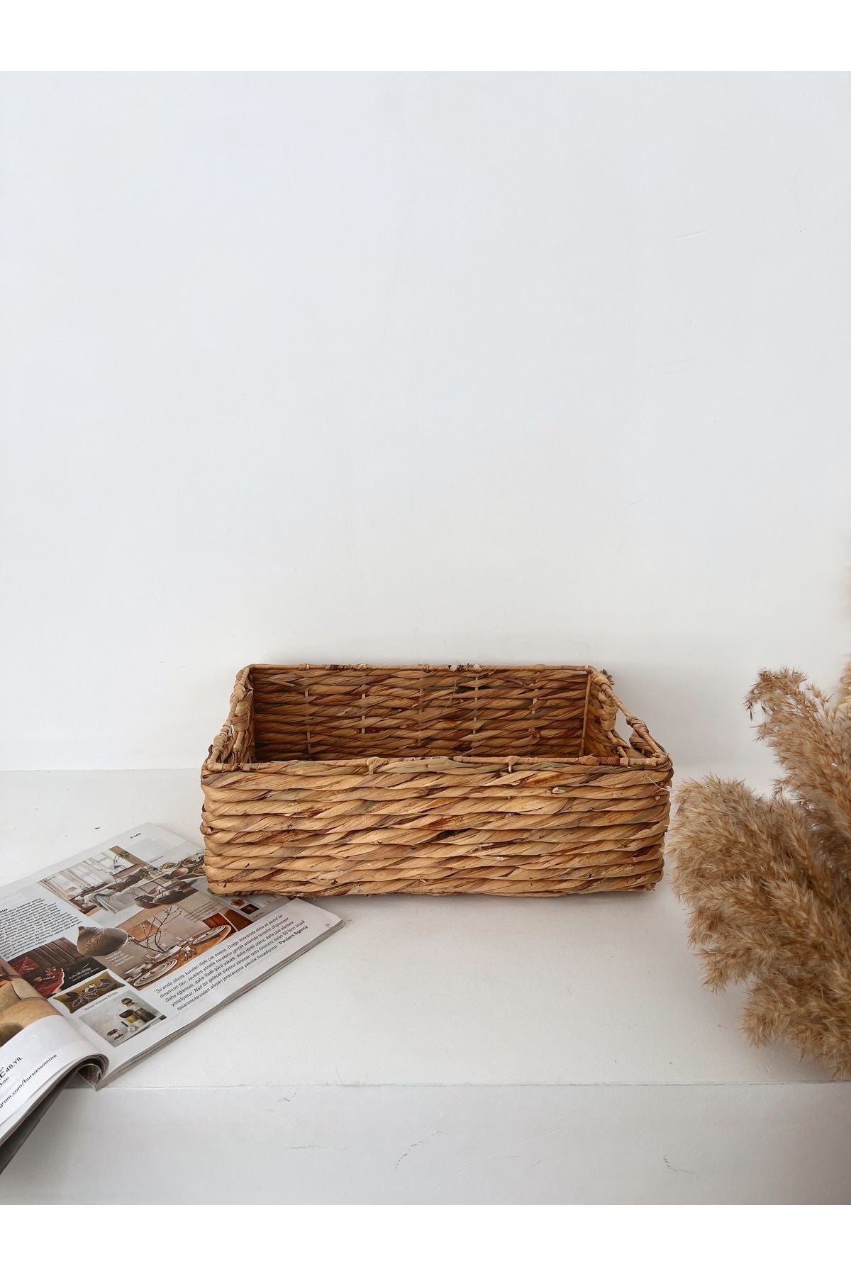 Hasır  Dikdörtgen Düzenleyici/Sepet / Organizer