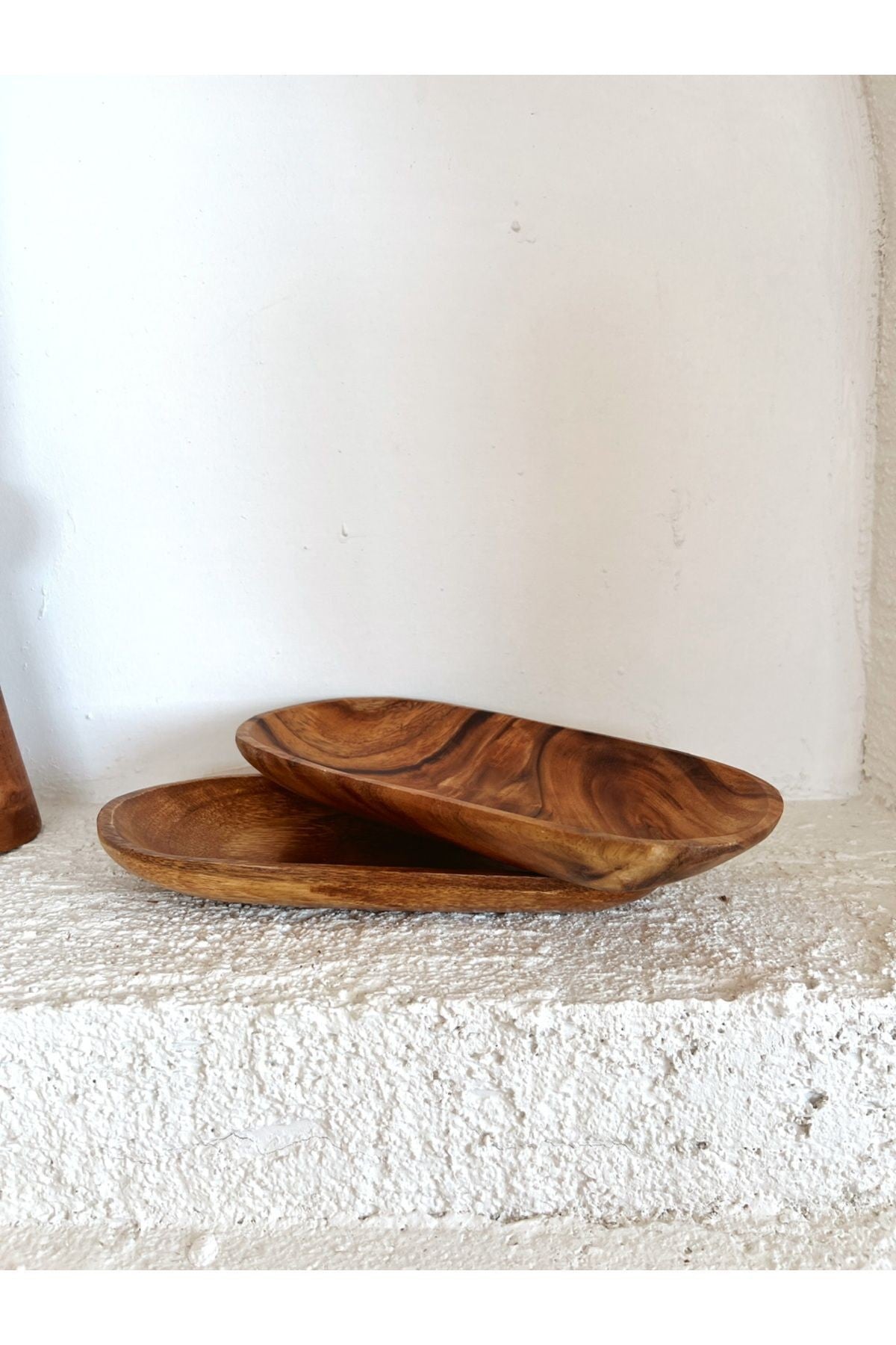 2’li Akasya Oval Sunum / Servis Tabağı