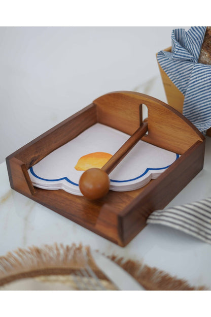 Akasya Peçetelik  Saklama Kutusu