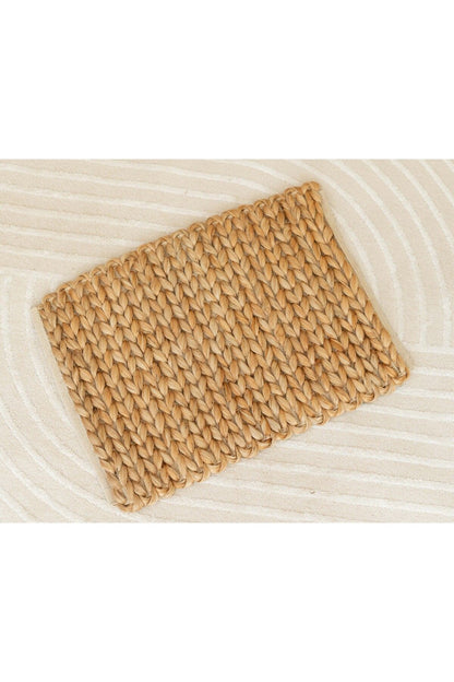 Hasır Kaymaz Tabanlı Kapı Önü Paspası