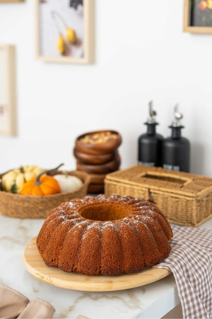Bambu Döner Standlı Servis ve Sunum Tabağı
