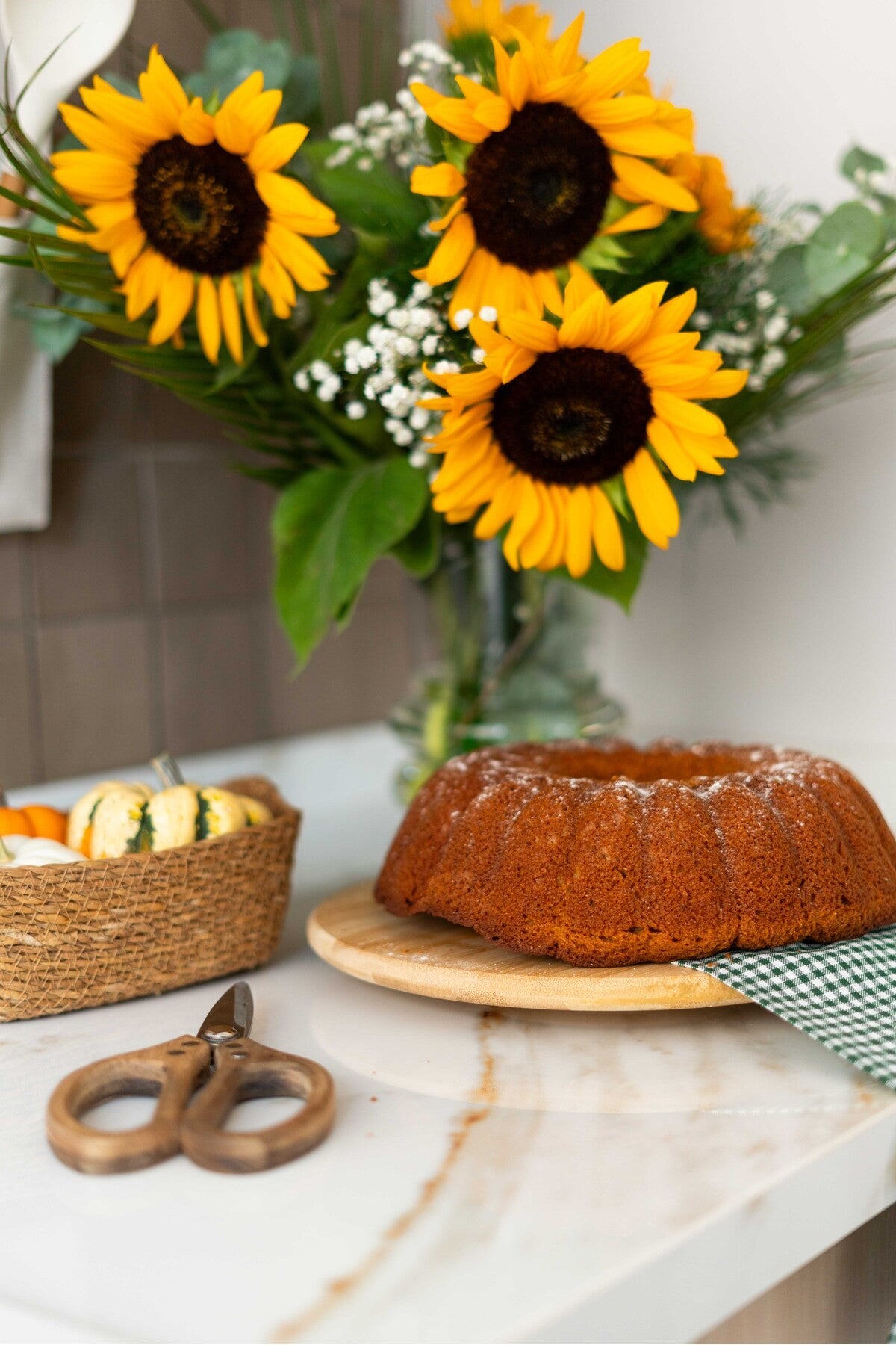 Bambu Döner Standlı Servis ve Sunum Tabağı