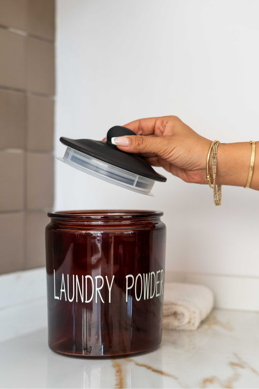 Amber Cam Vakumlu Deterjanlık / Laundry Powder