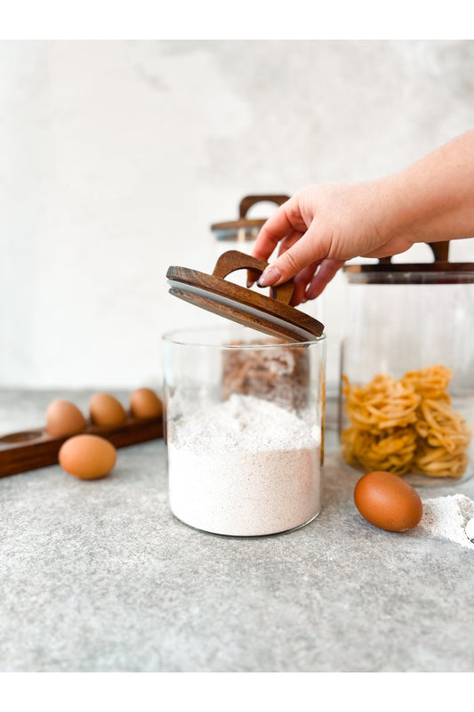 Akasya Vakum Kapaklı Kavanoz 1850ml