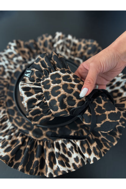 KaiLeo Keten Kumaş Fırfırlı Peçete 4LÜ