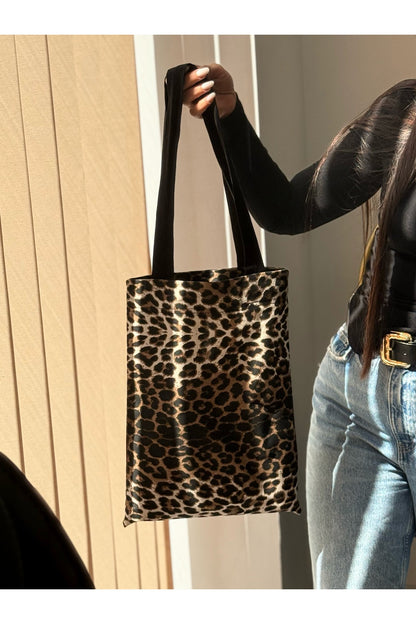 Leopard Bez Çanta / Laptop Çantası