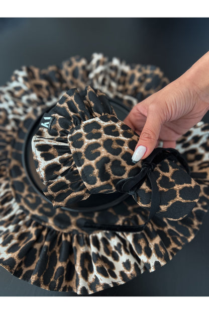 KaiLeo Keten Kumaş Fırfırlı Peçete 4LÜ