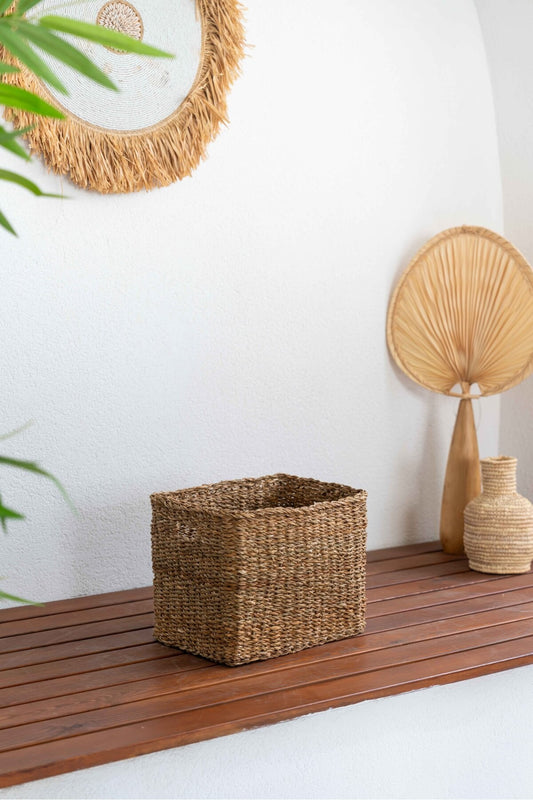 Hasır Derin37x27x27 Kare Düzenleyici/Sepet/Organizer