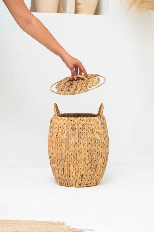 Hasır Su Sümbülü Kapaklı 25x36 Düzenleyici/organizer