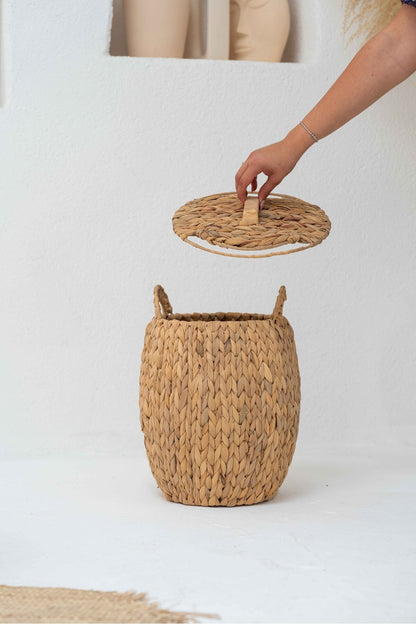 Hasır Su Sümbülü Kapaklı 25x36 Düzenleyici/organizer