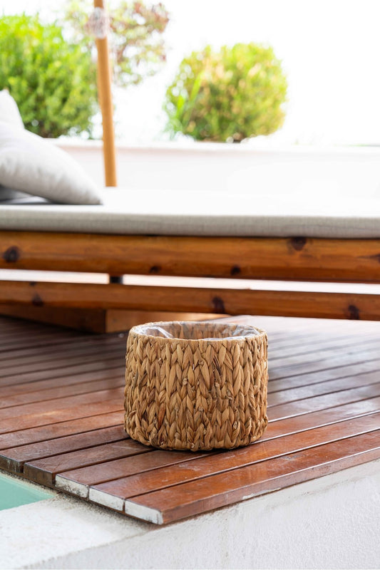 Iç Korumalı Sağlam Hasır Sepet/düzenleyici/saksılık