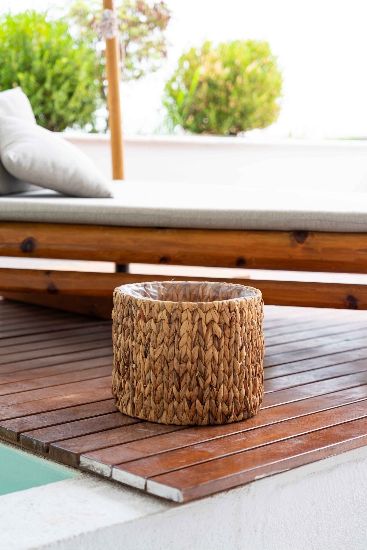 Iç Korumalı En Büyük Boy Sağlam Hasır Sepet/düzenleyici/saksılık