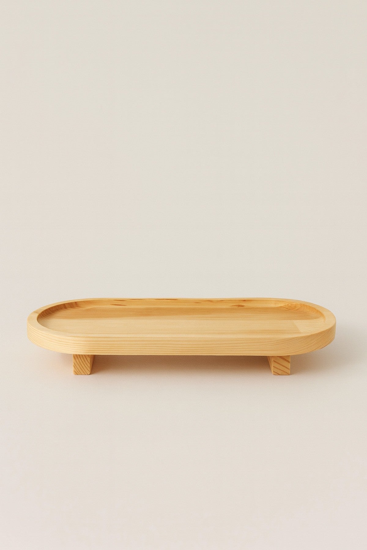 Ahşap Ayaklı Yükseltici/Sunumluk/Altlık Açık Renk