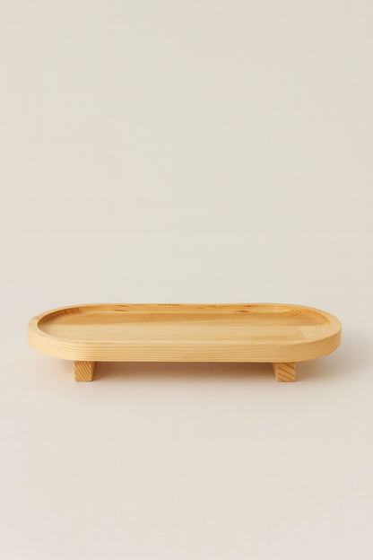 Ahşap Ayaklı Yükseltici/Sunumluk/Altlık Açık Renk