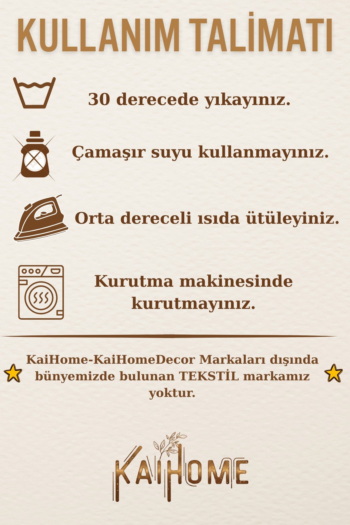 Sienna Keten Runner Kahverengi