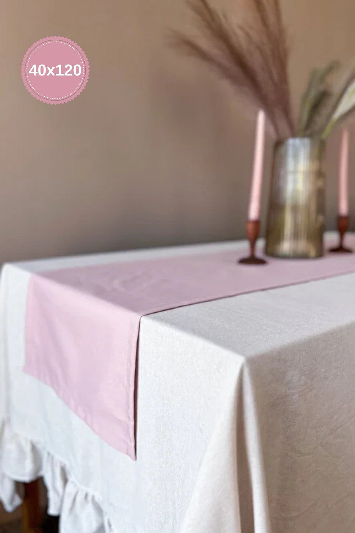 Rosy Keten Runner Pembe