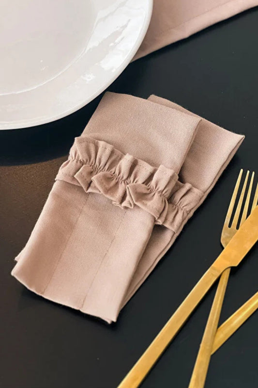 Sienna Keten 3 Bölmeli Çatal-Kaşık-Bıçak Kılıfı 2Li