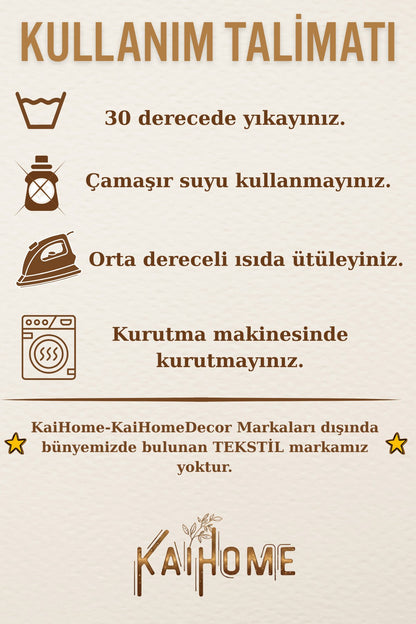 2Li %100 Dak Keten Fırfır Detaylı Amerikan Servis/ Supla PEMBE
