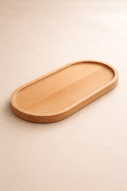 Doğal Ahşap Büyük Yağdanlık Ve Sunum Altlığı