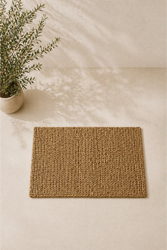 Hasır Kaymaz Tabanlı Dokuma Halı/Kilim 150CM
