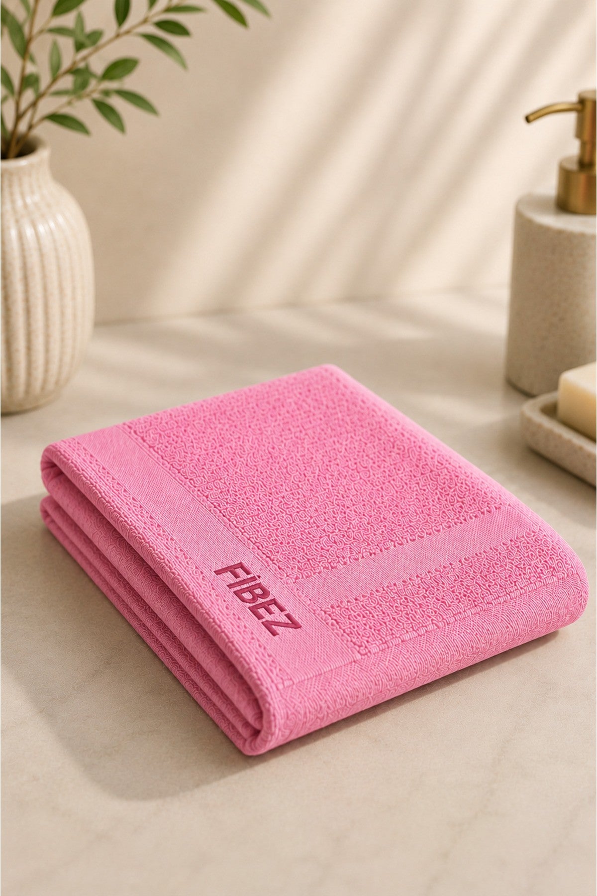 Fibez 4’lü Premium Yüzey Parlatıcı Cam Bezi, Temizlik Bezi, Kurulama Bezi, Mikrofiber Bez - 40x60cm Renkli Bez Seti