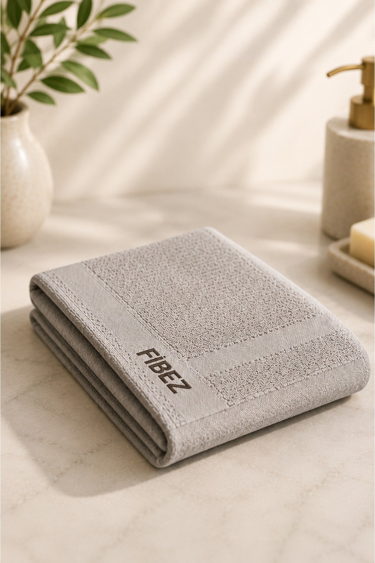 Fibez 4’lü Premium Yüzey Parlatıcı Cam Bezi, Temizlik Bezi, Kurulama Bezi, Mikrofiber Bez - 40x60cm Renkli Bez Seti