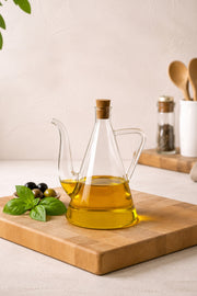 Borosilikat Cam Yağdanlık/Sirkelik 500ML