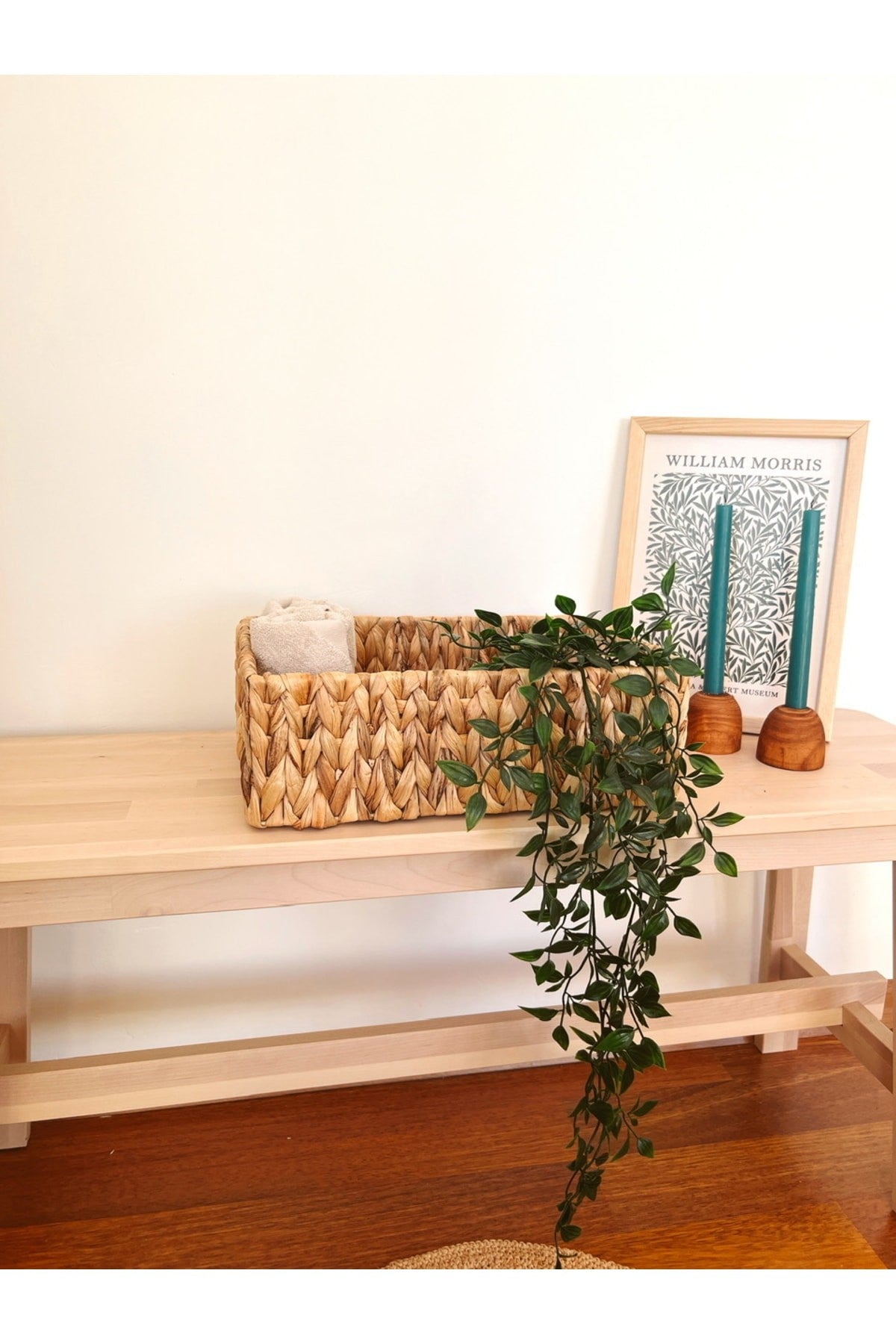 Hasır Sağlam 35x23x12 Dikdörtgen Sepet / Düzenleyici