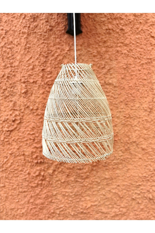 Rattan/bambu Sarkıt Avize Bohem 40cm